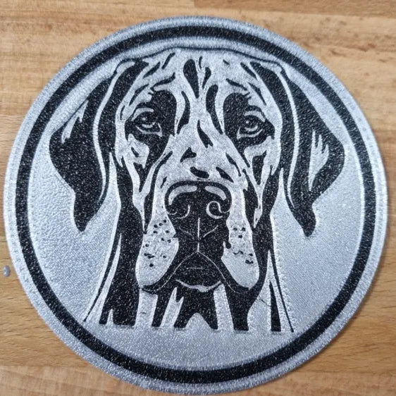 x4 Dog Coaster Set & Holder