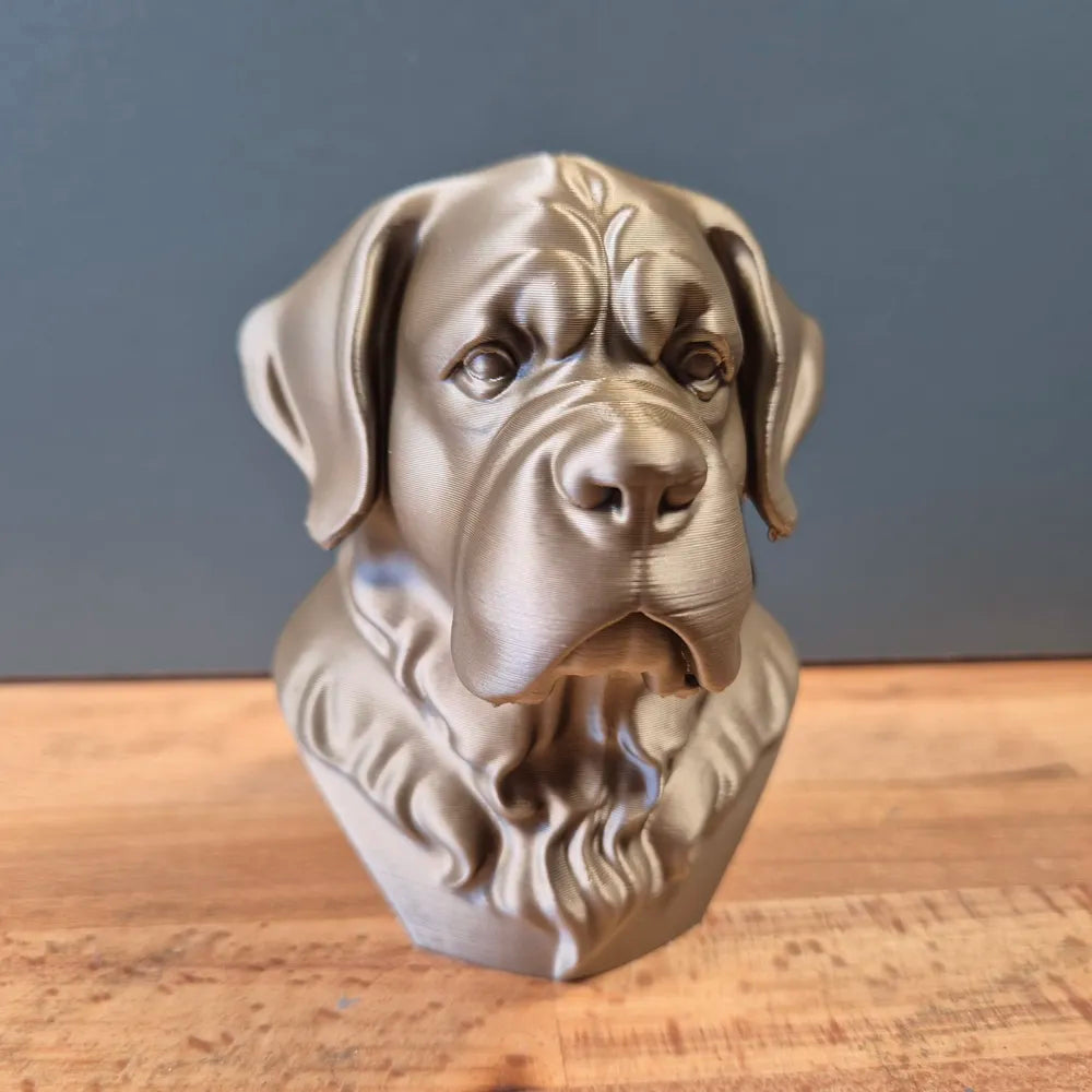 Saint Bernard Head – Hand Painted