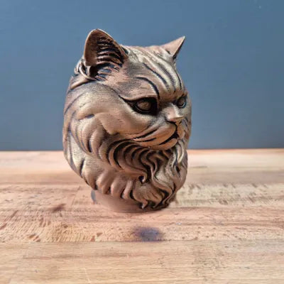 British Longhair Cat Bust