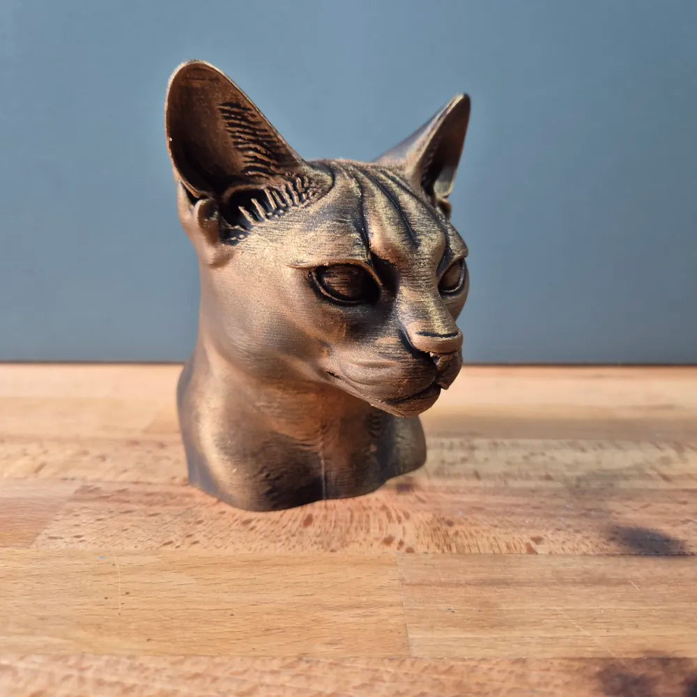 Abyssinian Cat Bust