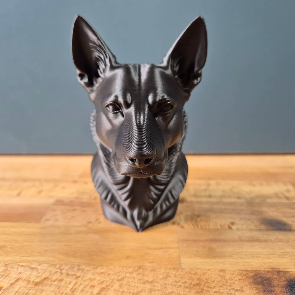 Australian Kelpie Bust