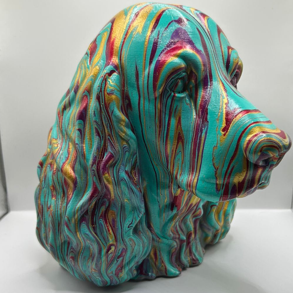 Cocker Spaniel Bust