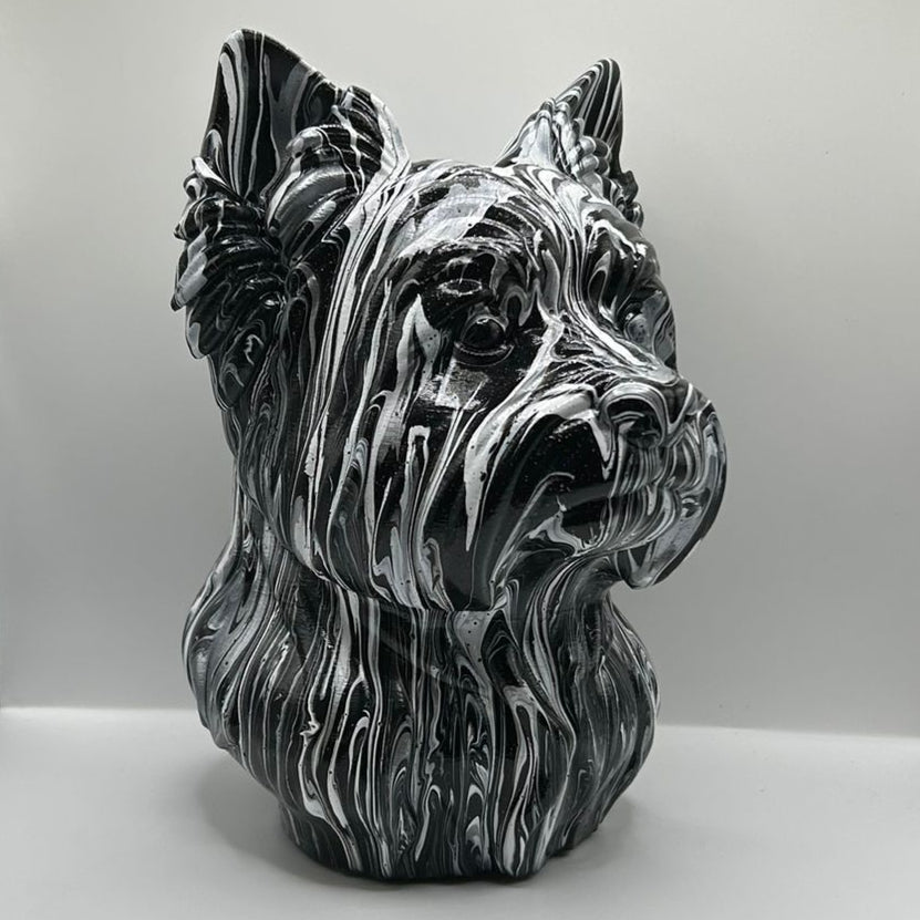 Yorkshire Terrier Bust