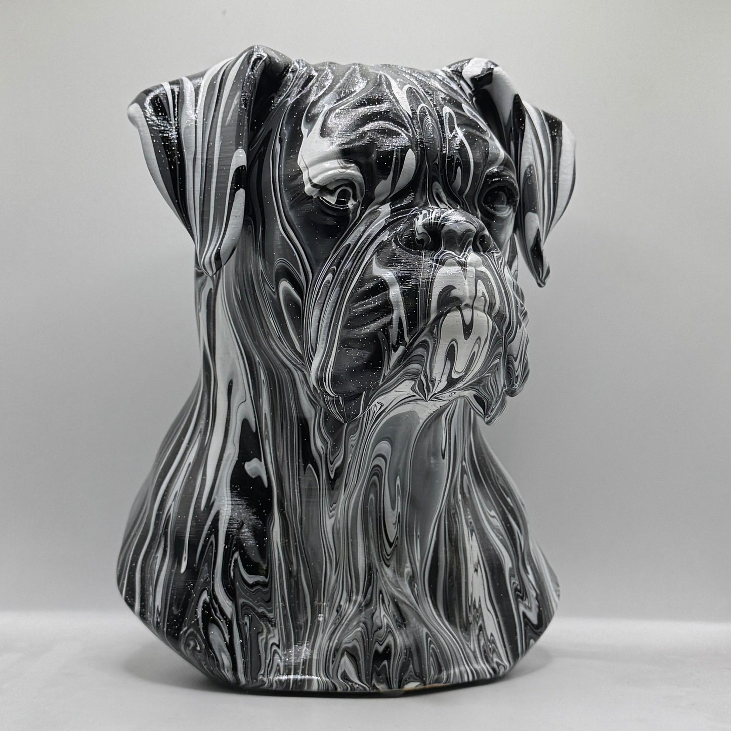 Boxer Head – Hand Painted