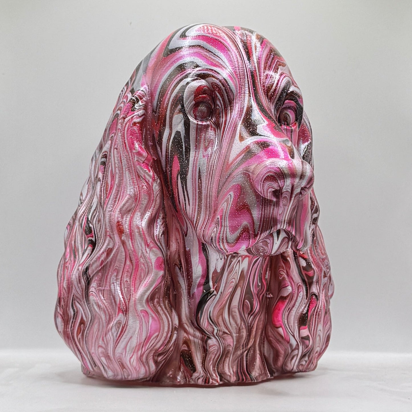 Cocker Spaniel Head – Hand Painted