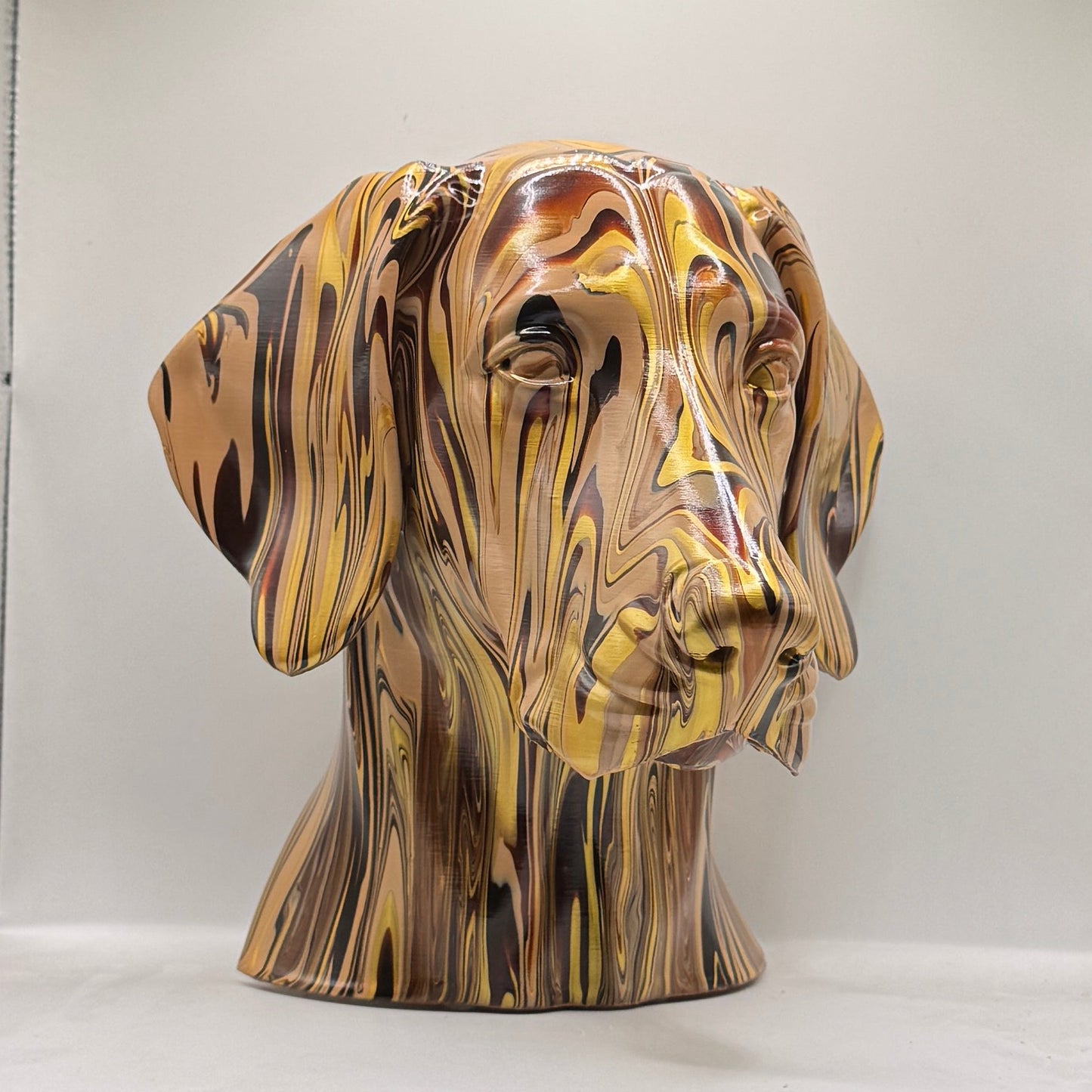 Dobermann Head – Hand Painted