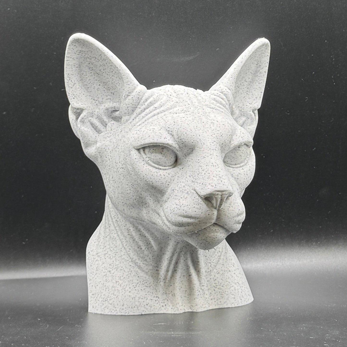 Cat Heads - Stone Style Heads
