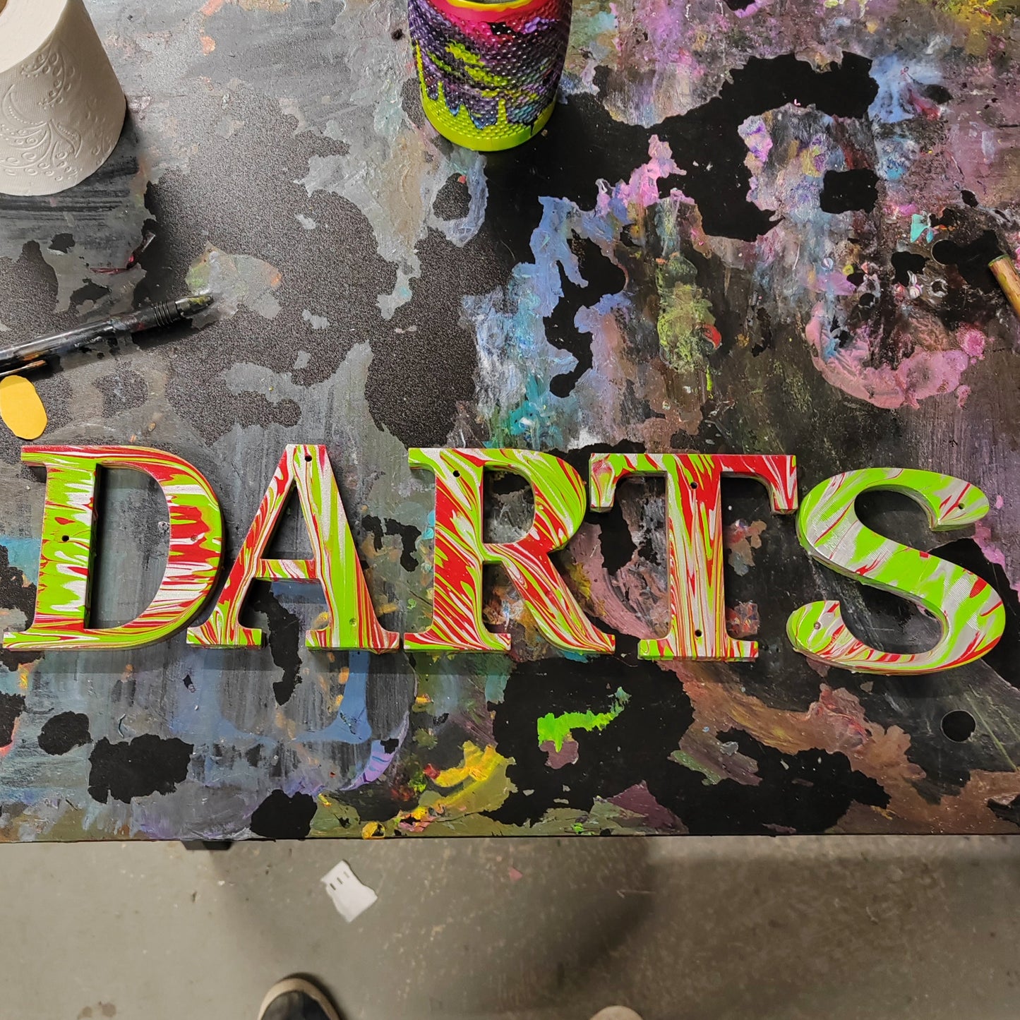 Letters - Custom 3D Printed & Painted