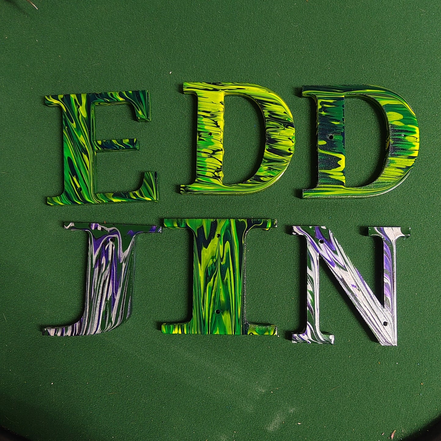 Letters - Custom 3D Printed & Painted
