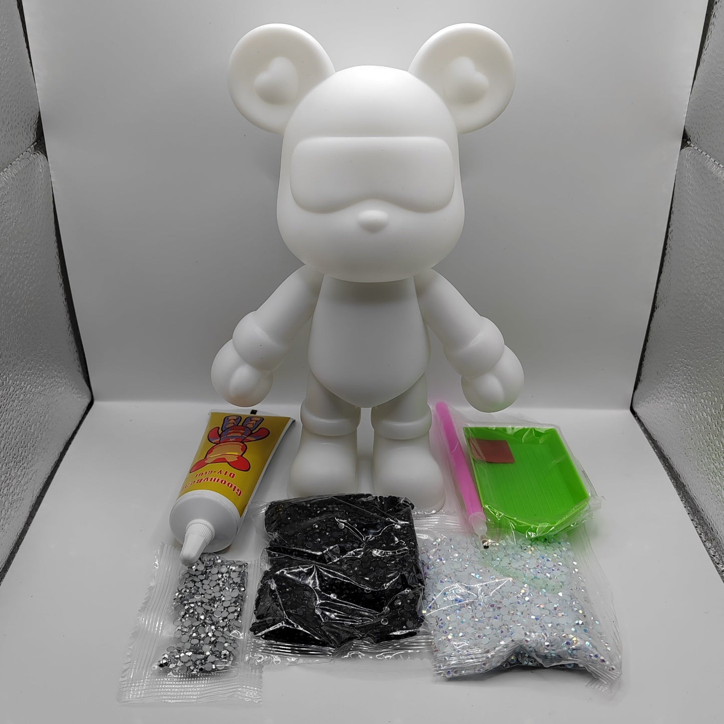 3D Panda Bear Crystal Art Rhinestone Kit