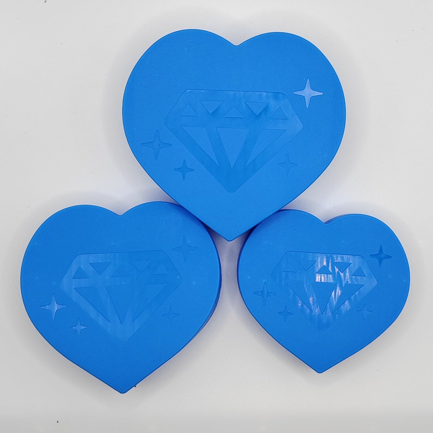 Heart Shaped Rhinestone Trays