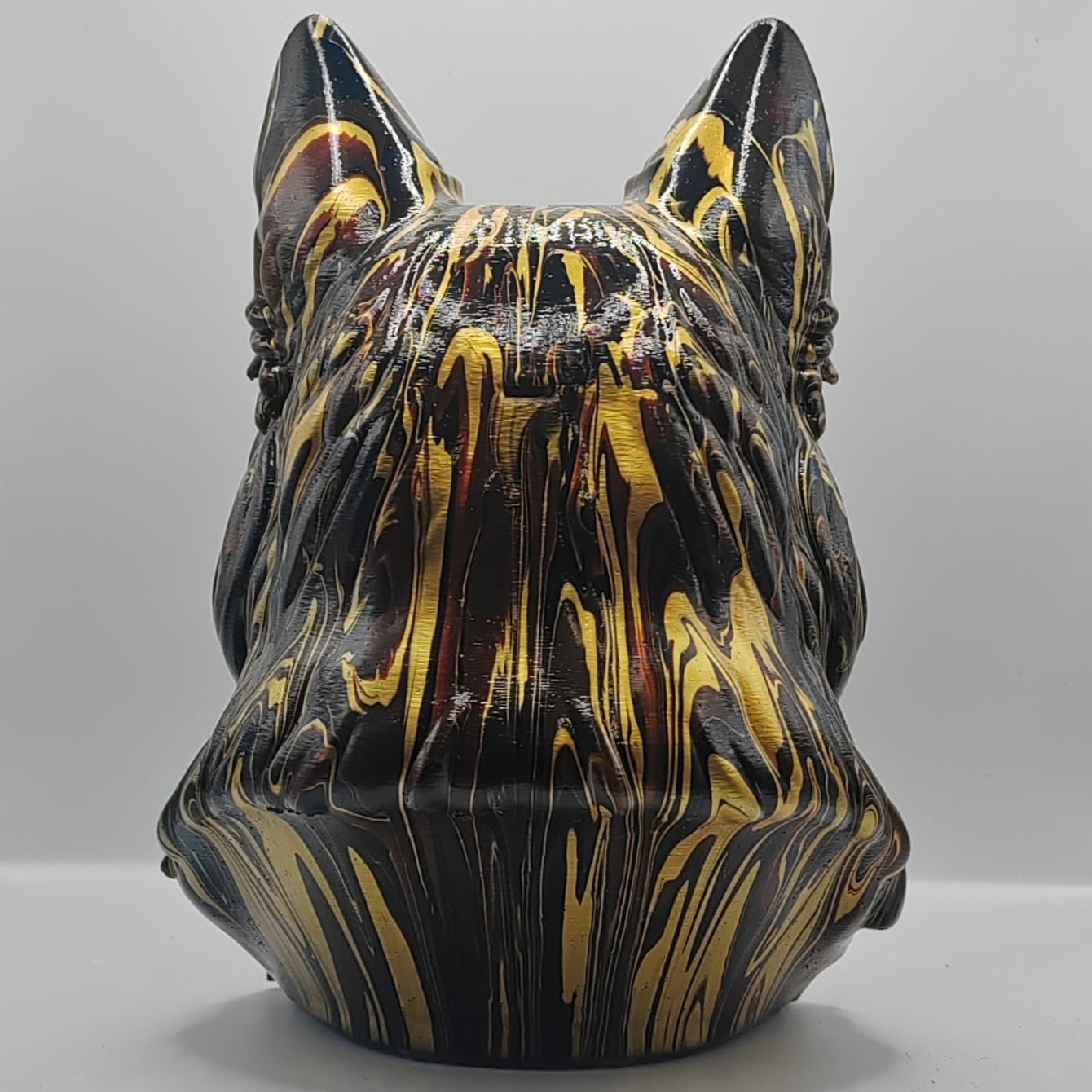 German Shepherd Bust