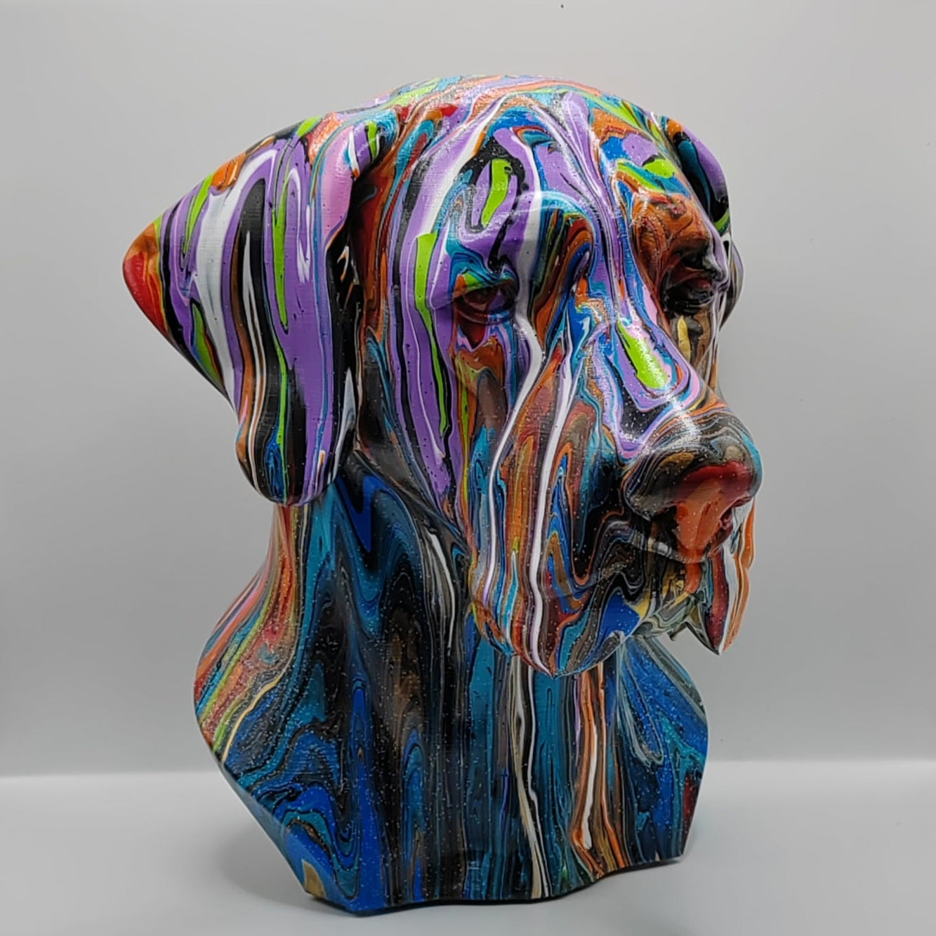 Great Dane Bust