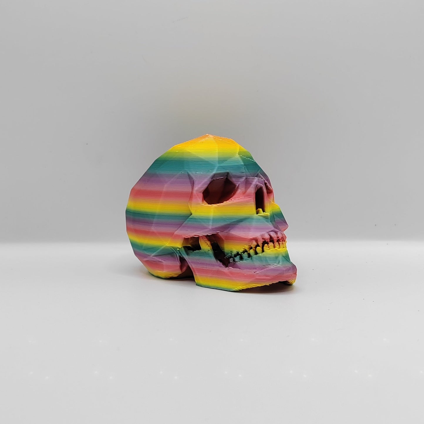 Rainbow Skull