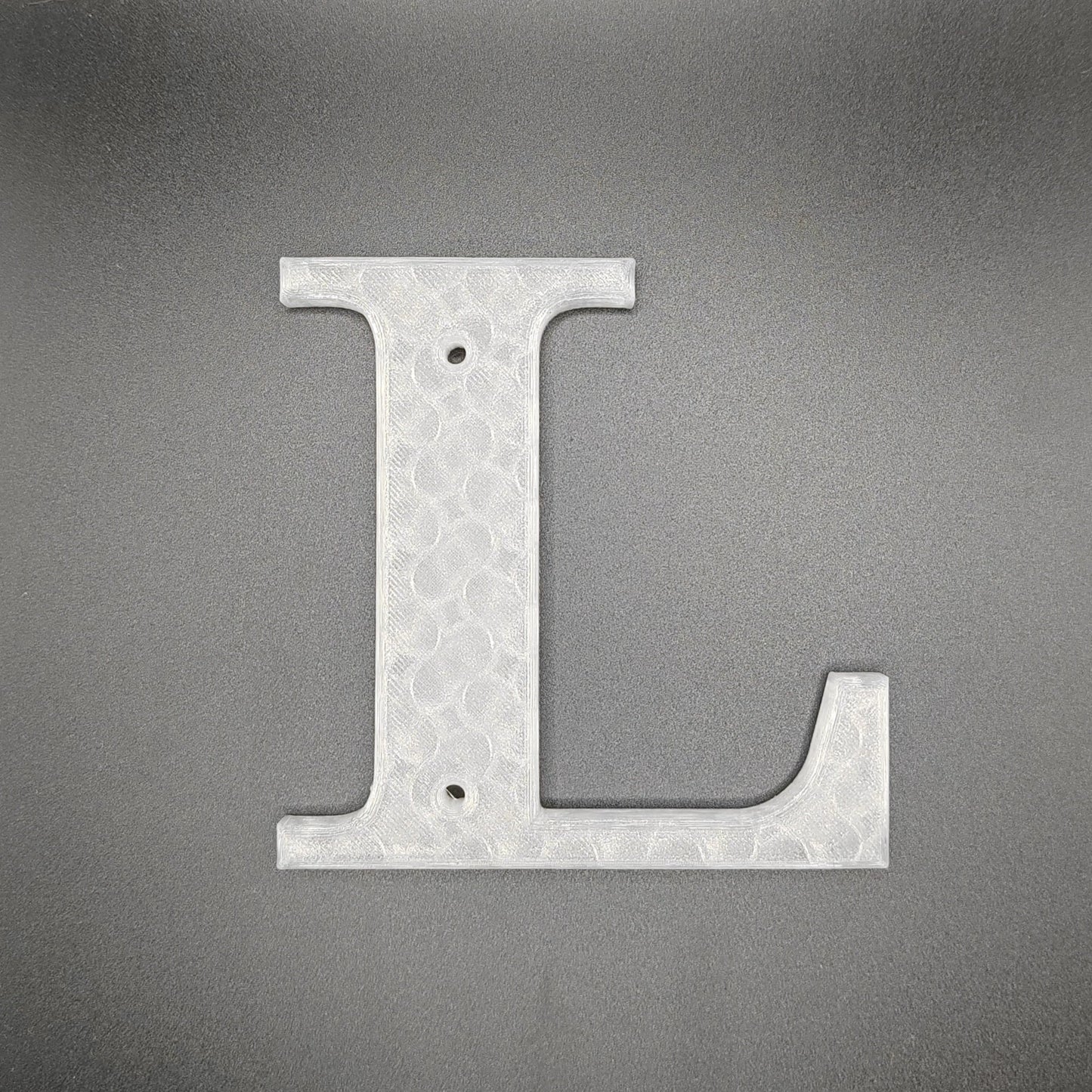 Blank Letters / Numbers - 10 x 10 cm