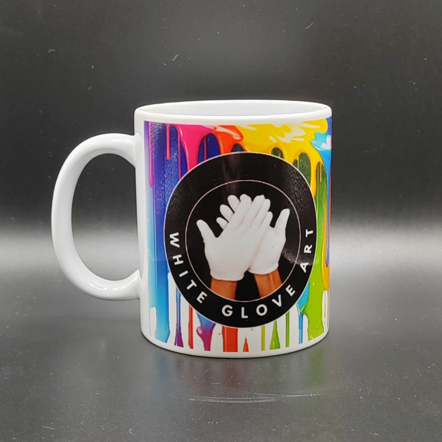 White Glove Art Mug