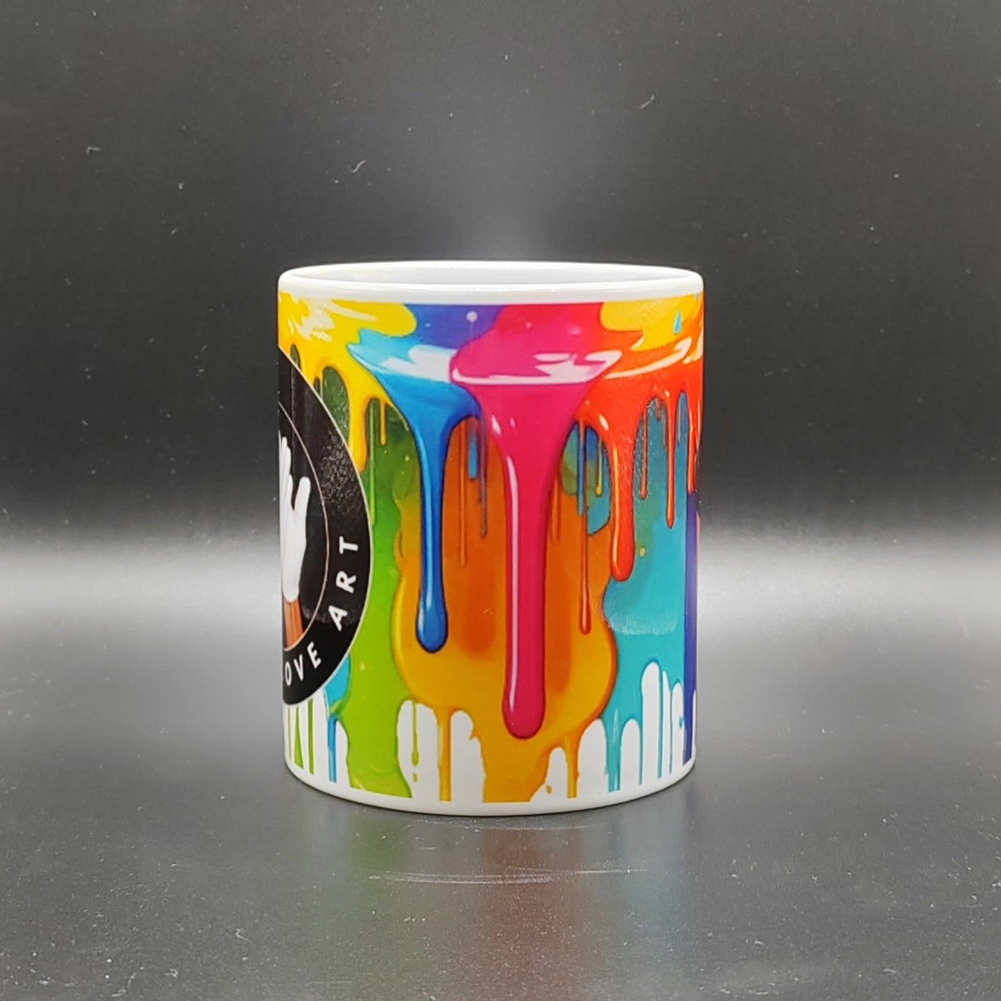 White Glove Art Mug