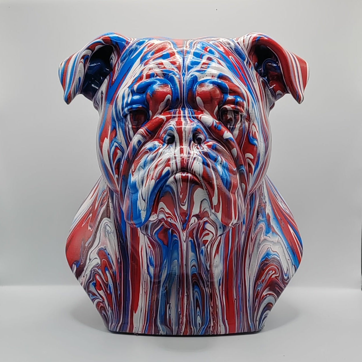 English / British Bulldog Bust