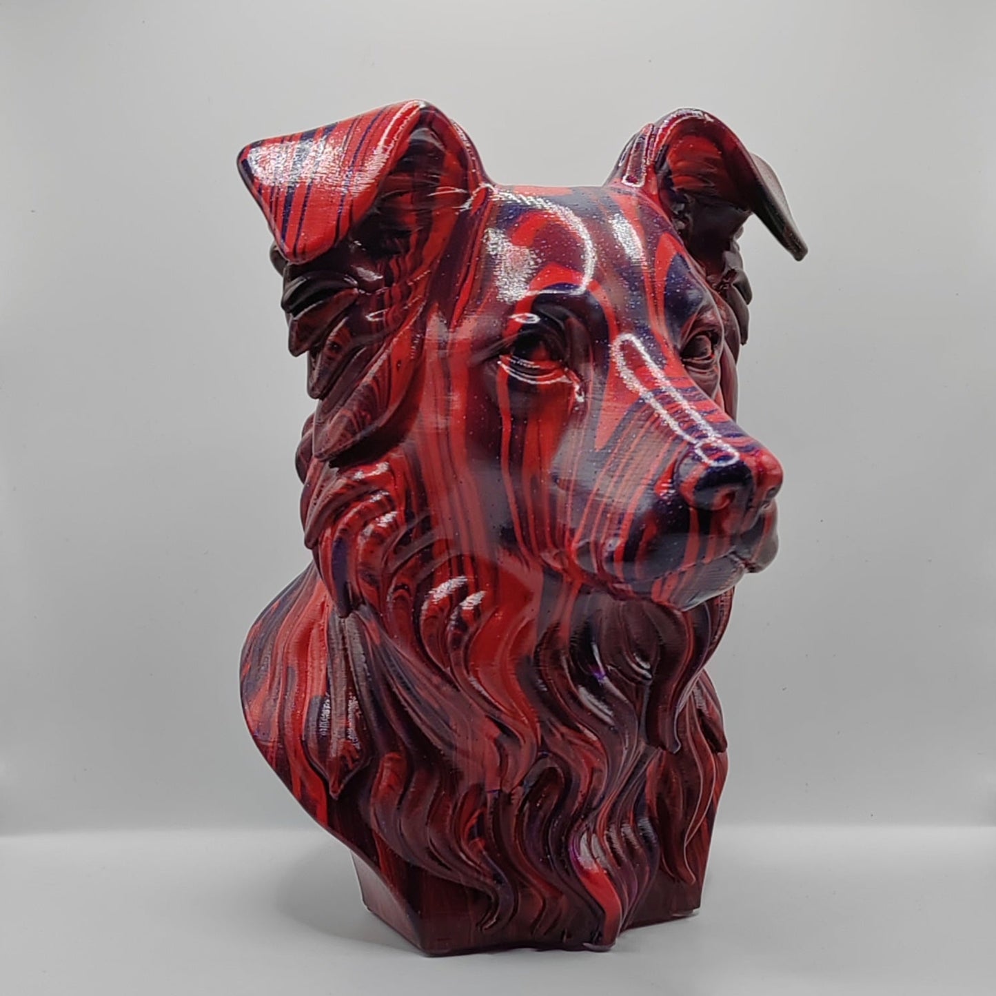 Border Collie Bust