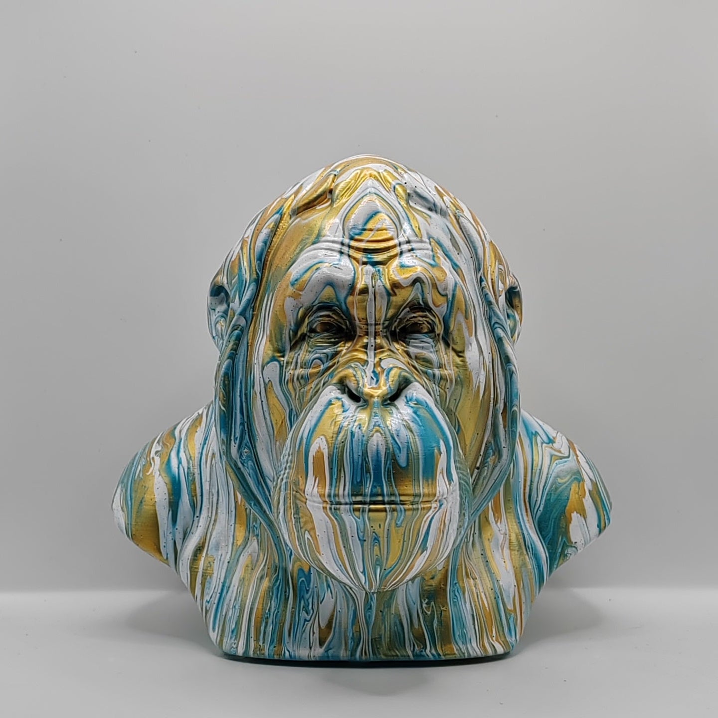 Orangutan Bust