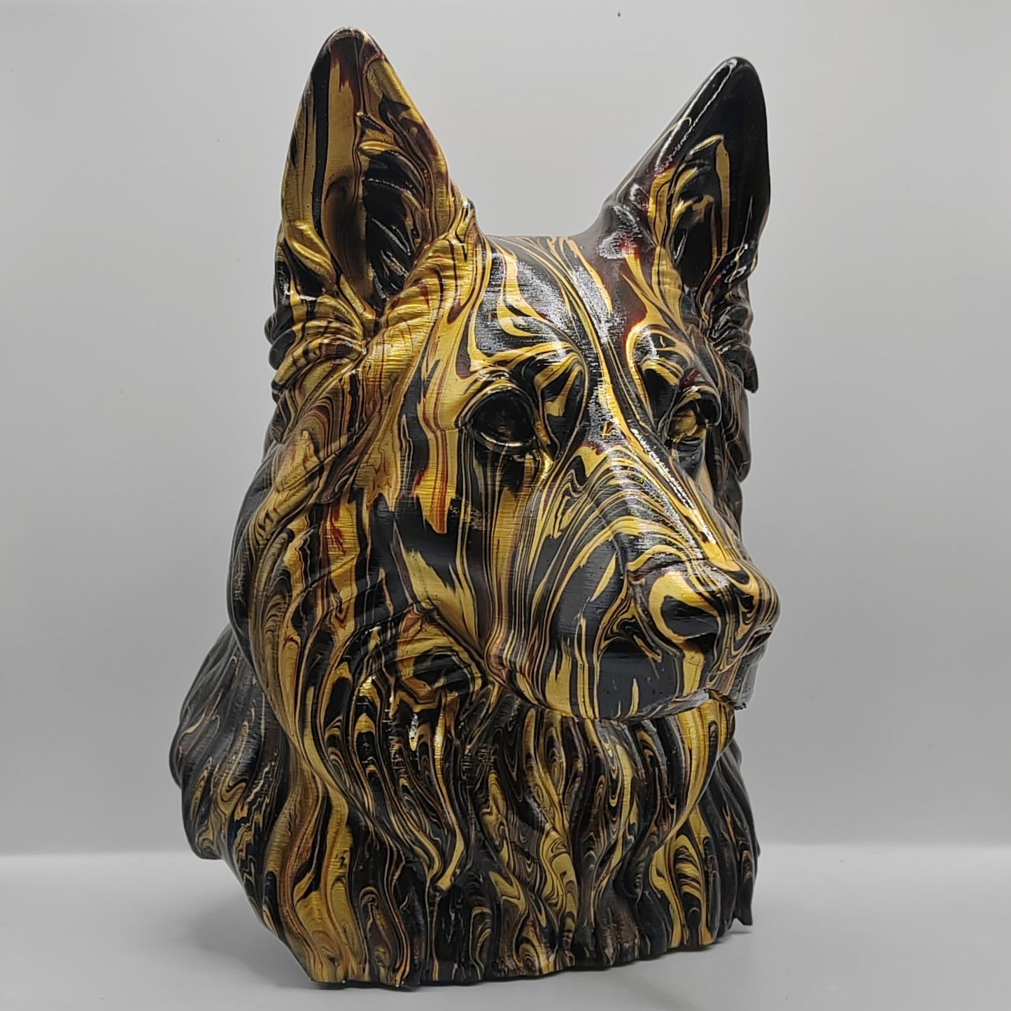 German Shepherd Bust
