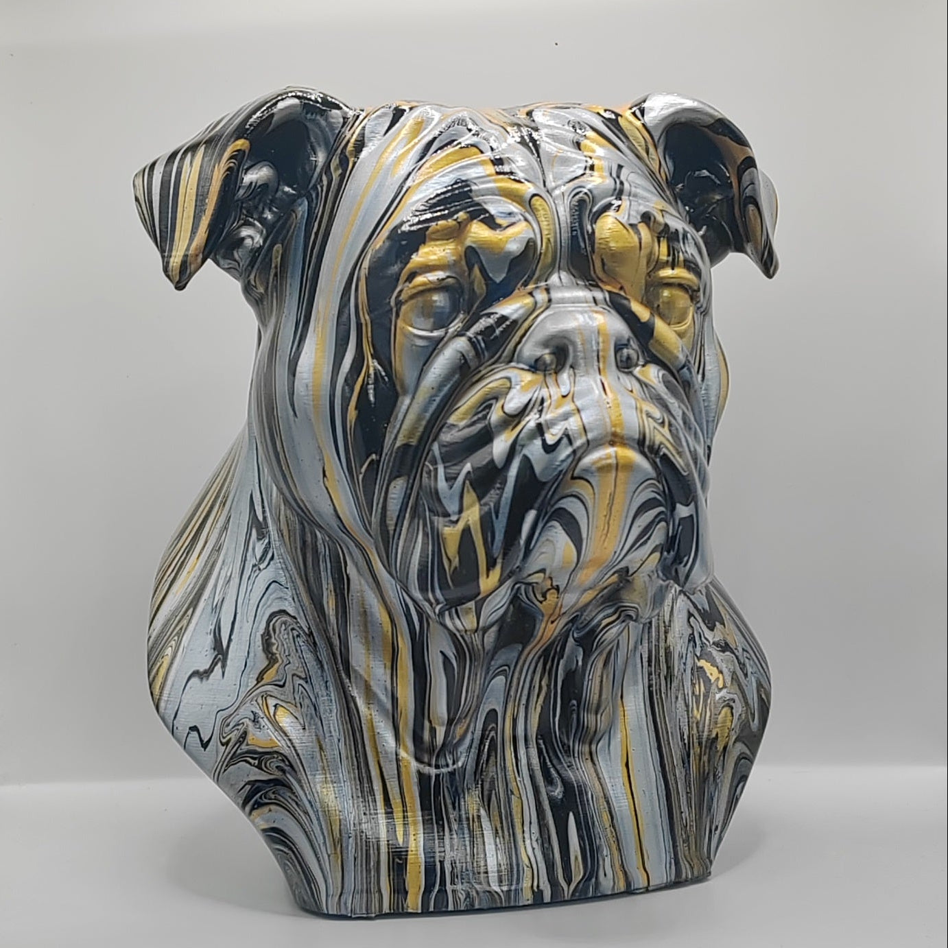 English / British Bulldog Bust