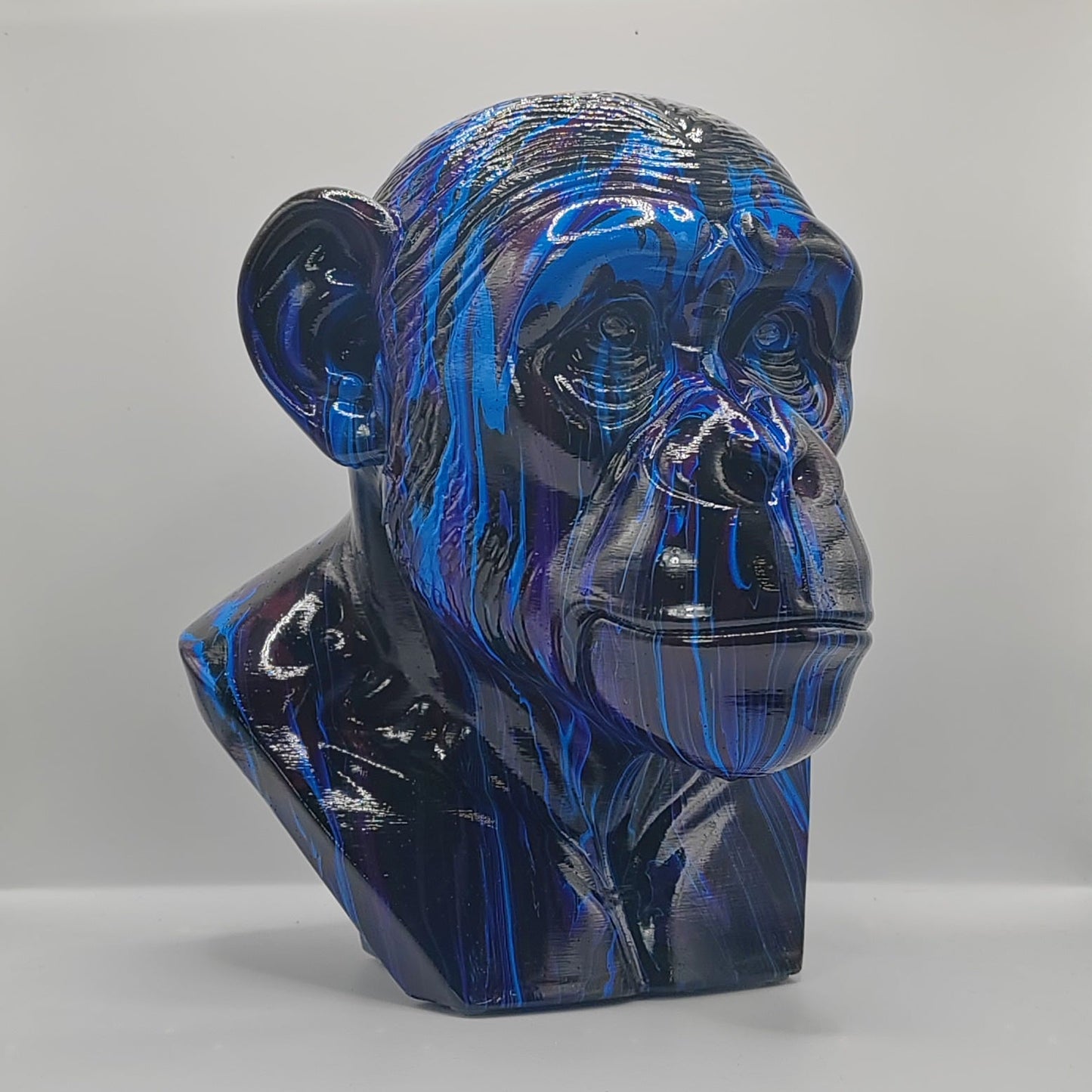 Chimpanzee Bust