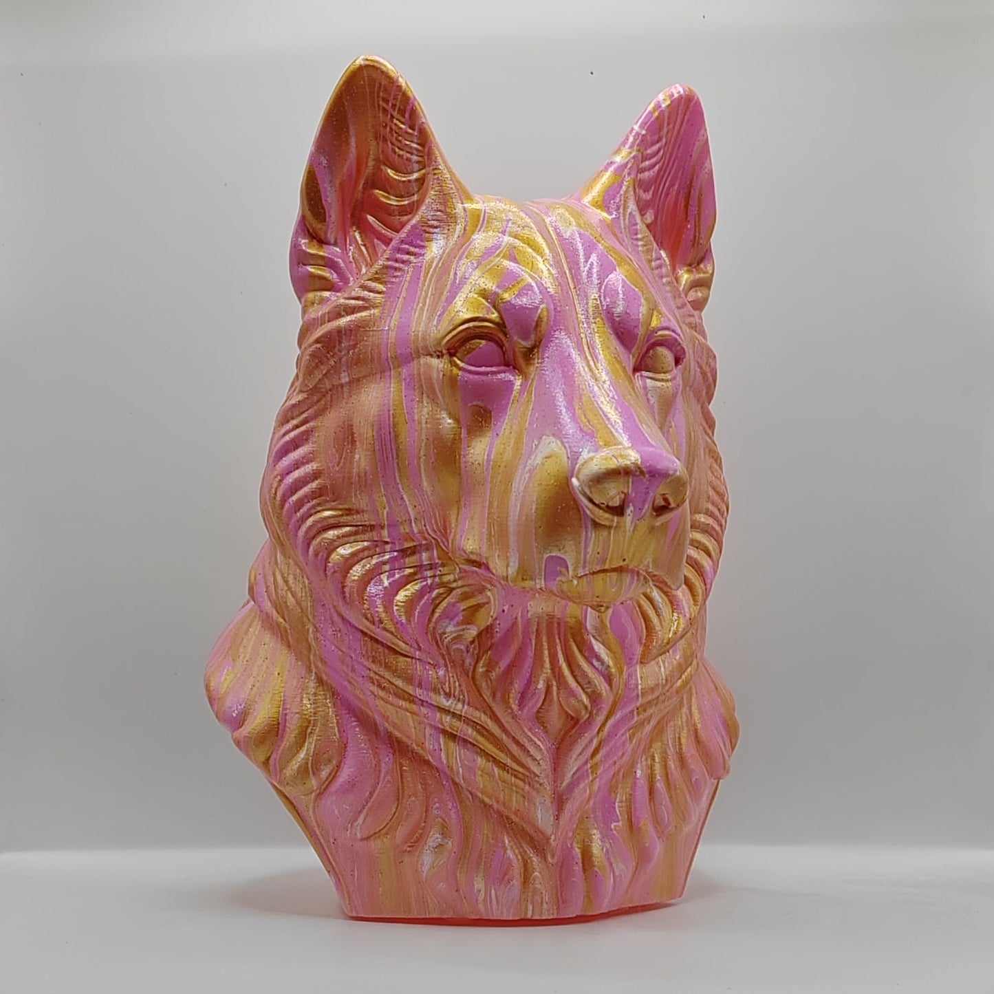 Husky Head – Hand Painted