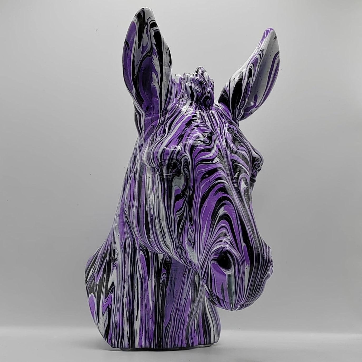 Donkey Head – Hand Painted