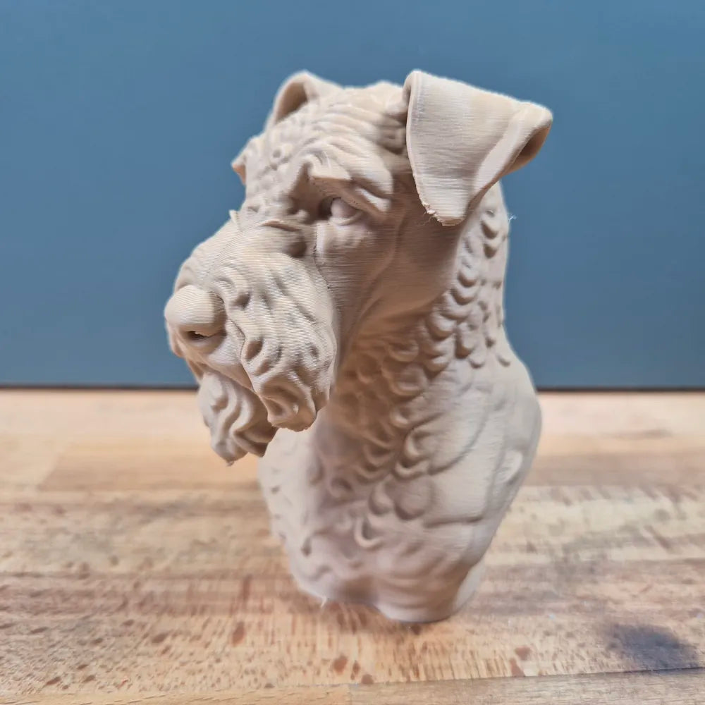 Kerry Blue Terrier Bust