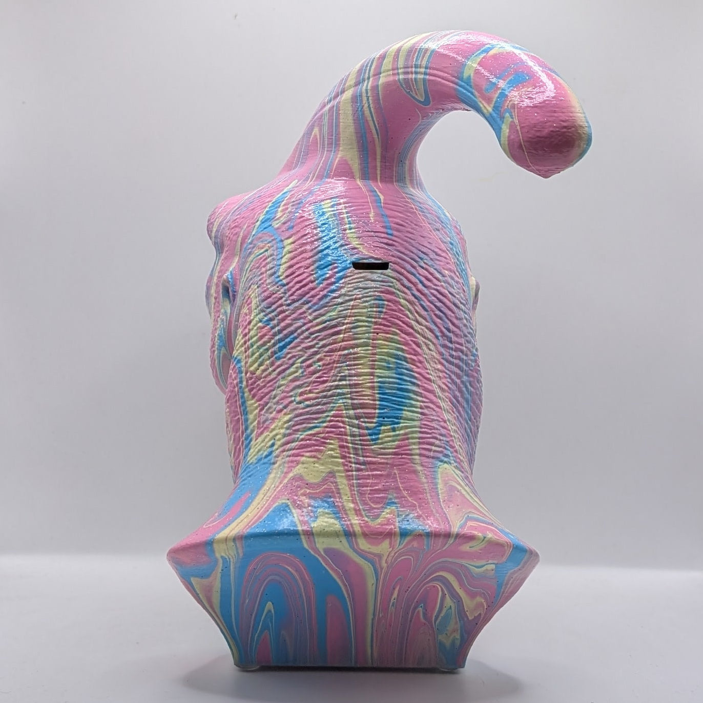 Parasaurolophus Head – Hand Painted