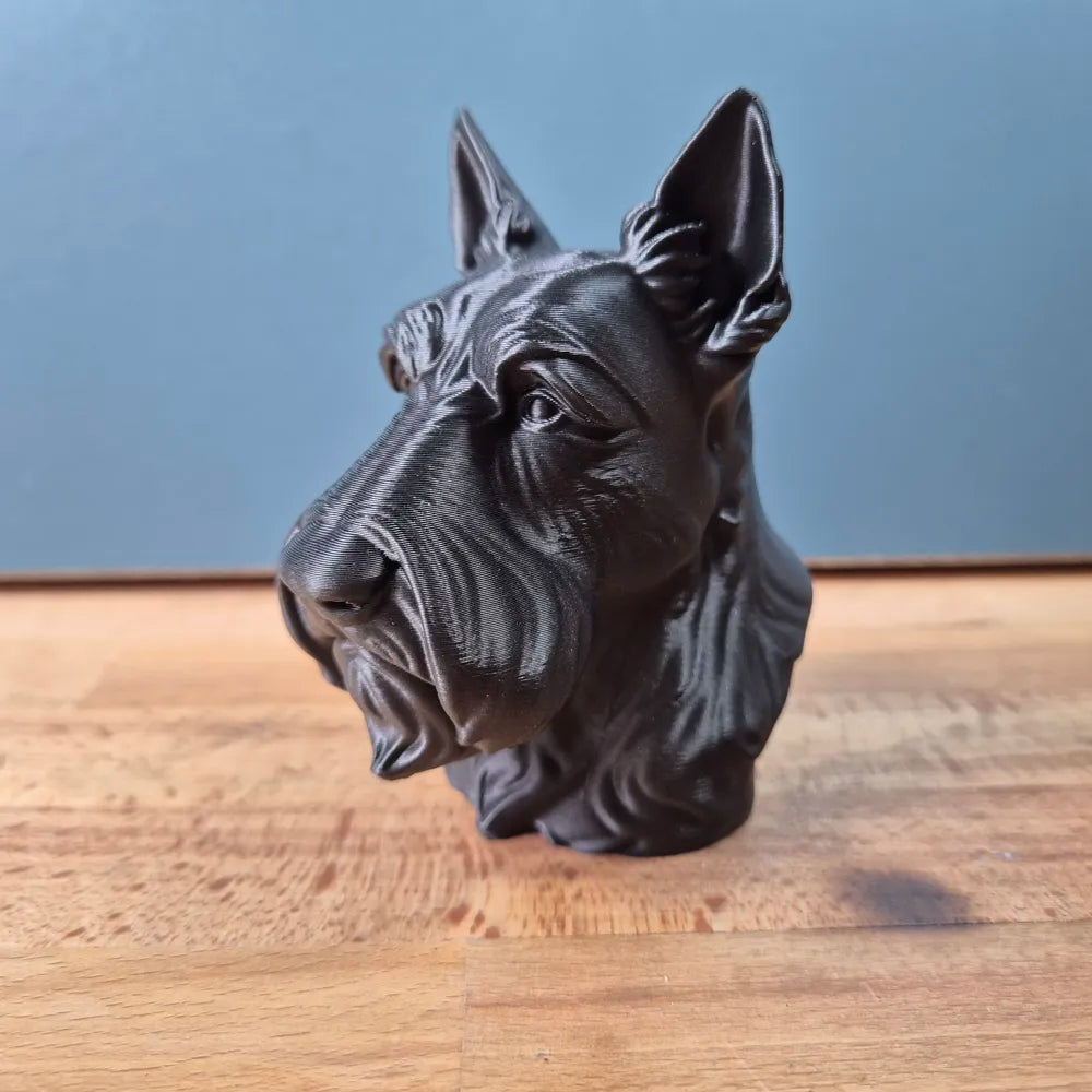 Scottish Terrier Bust