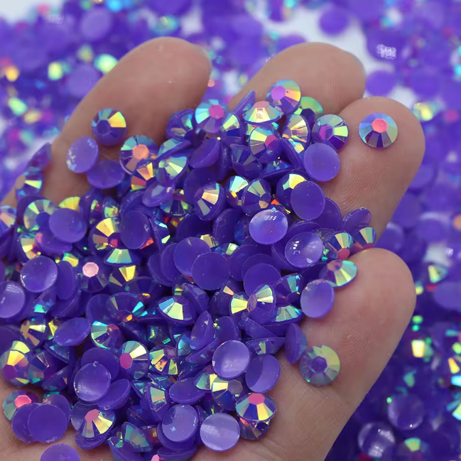 Purple Rain Rhinestones 50g