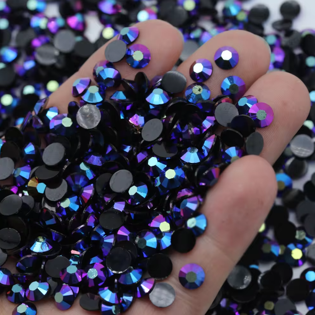 Midnight Purple Rhinestones 50g