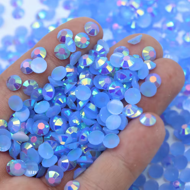 Baby Blue Rhinestones 50g