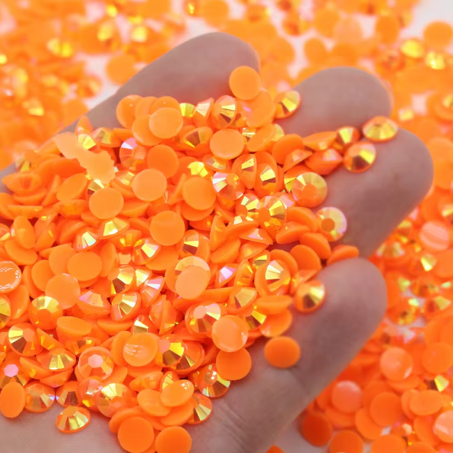 Orange Rhinestones 50g