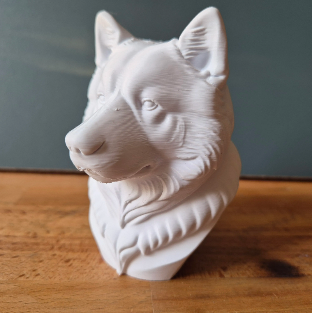 Alaskan Malamute Head – Hand Painted