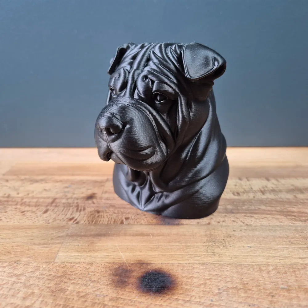 Shar Pei Bust