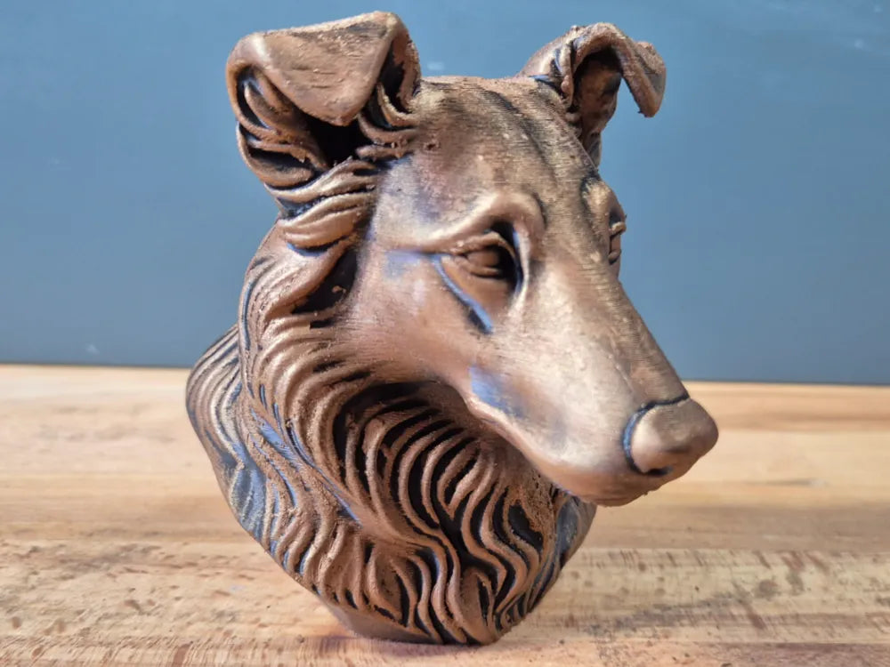 Smooth Collie Bust