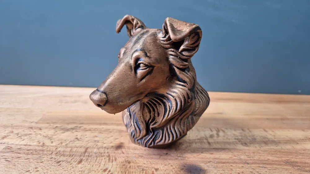 Smooth Collie Bust