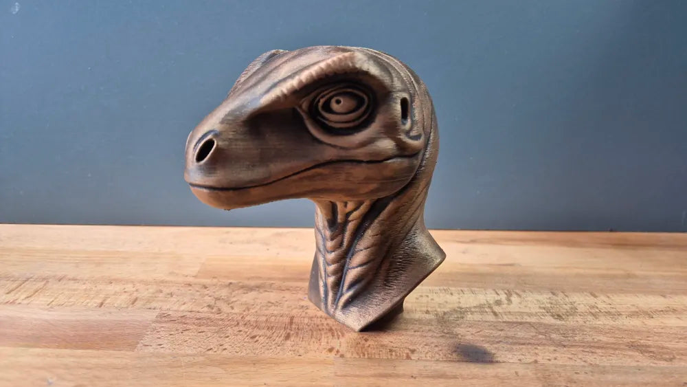 Velociraptor Bust