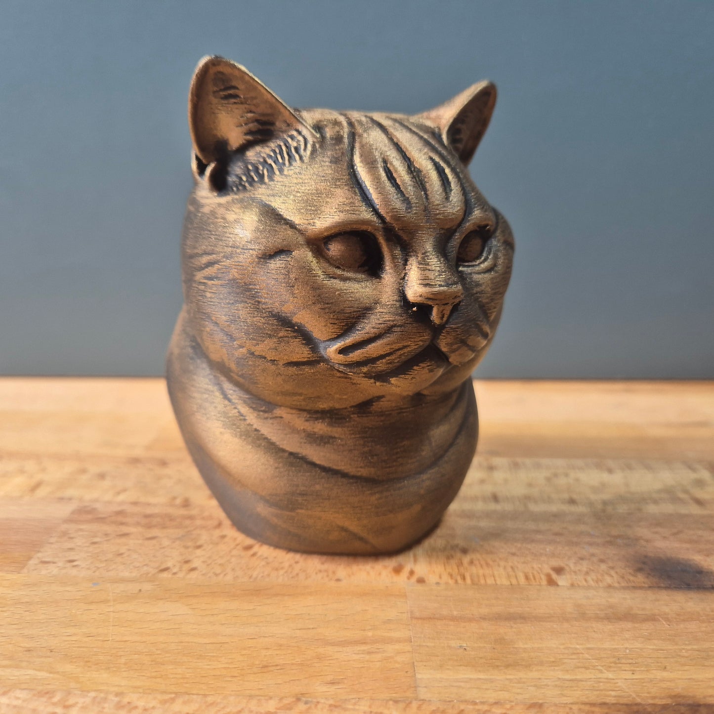 British Shorthair Cat Bust