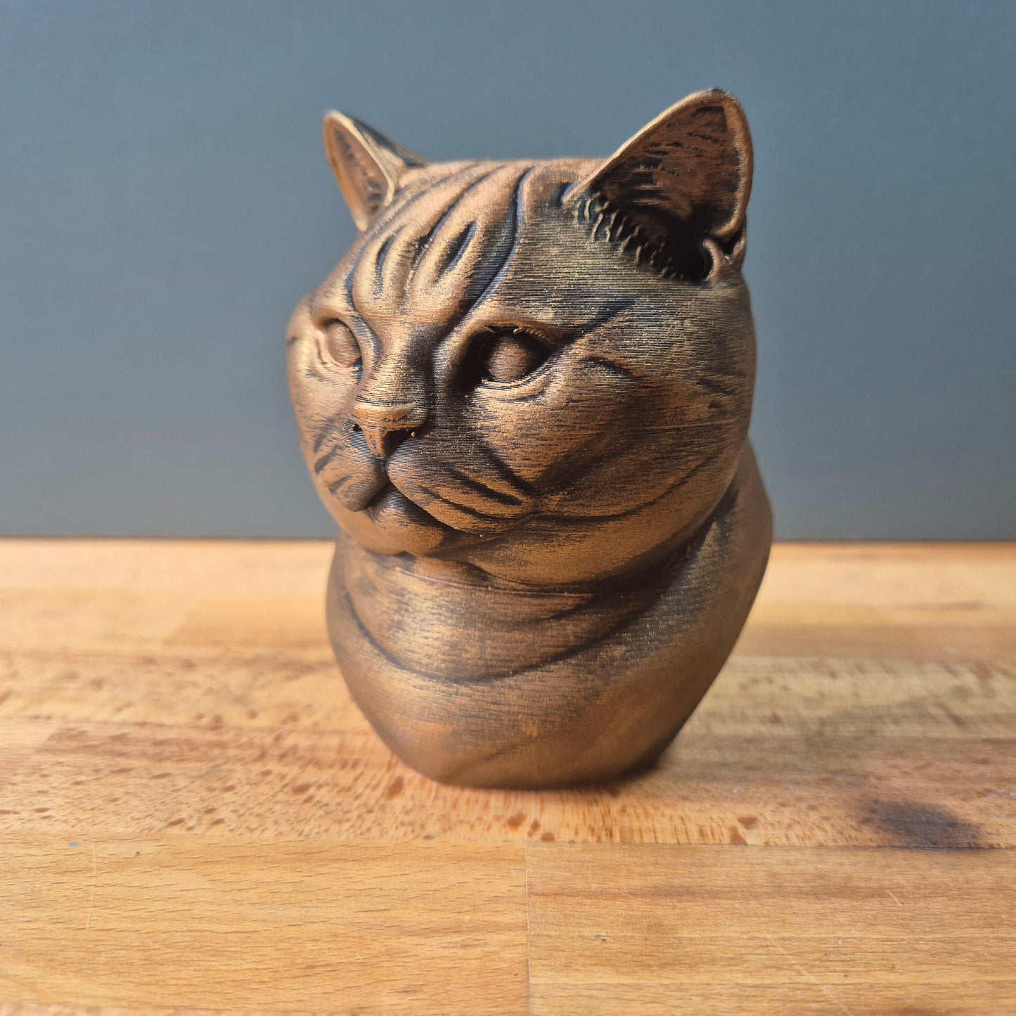 British Shorthair Cat Bust