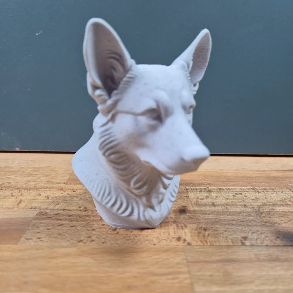 Pembroke Welsh Corgi Bust