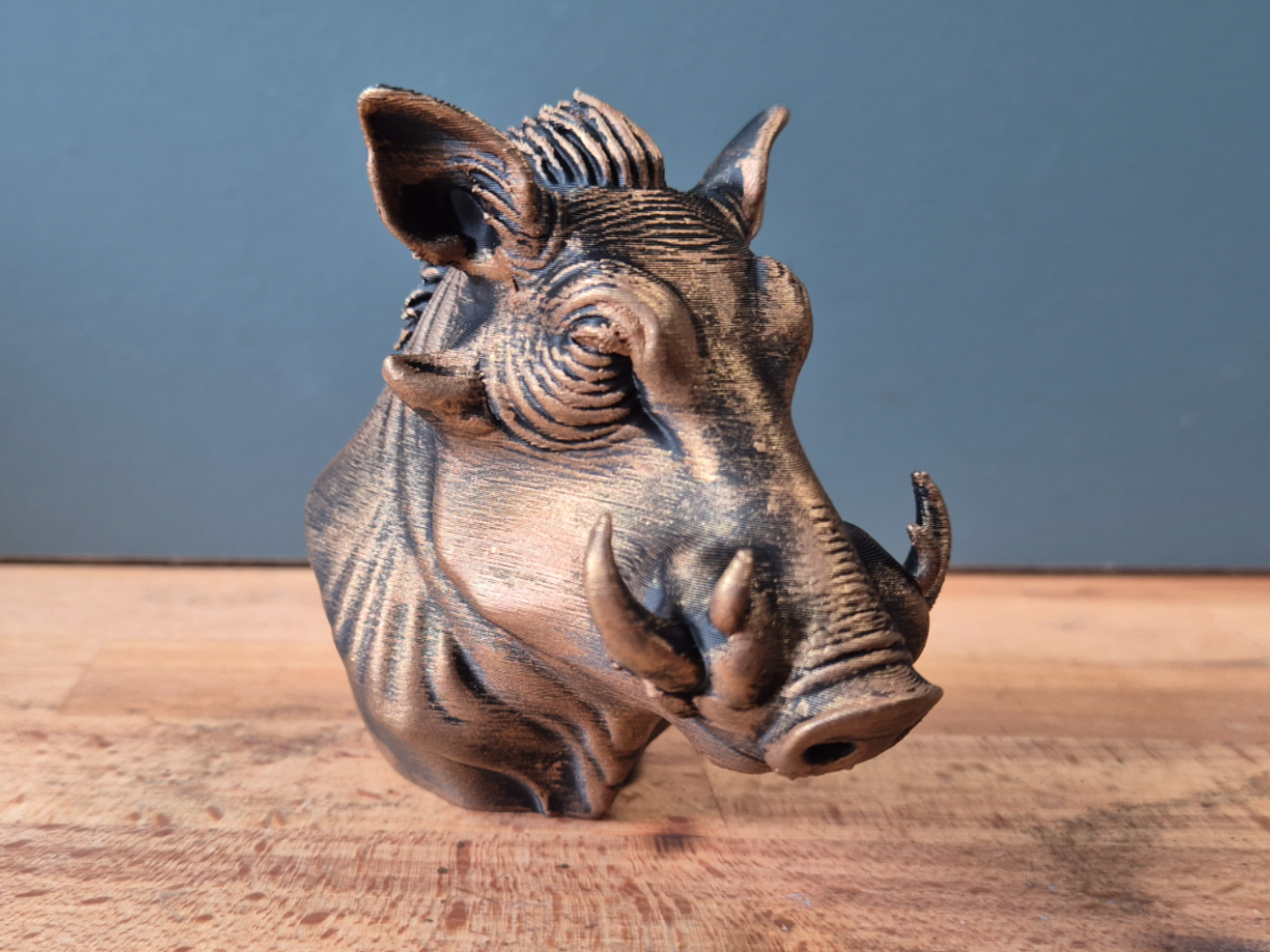 Warthog Bust
