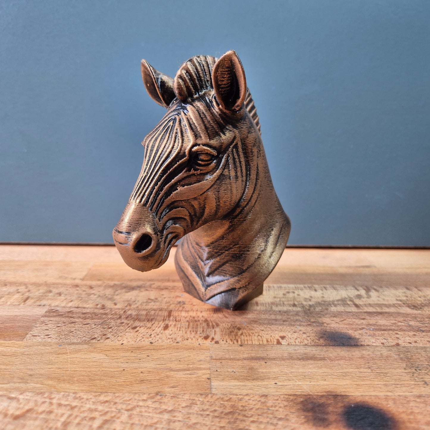 Zebra Bust