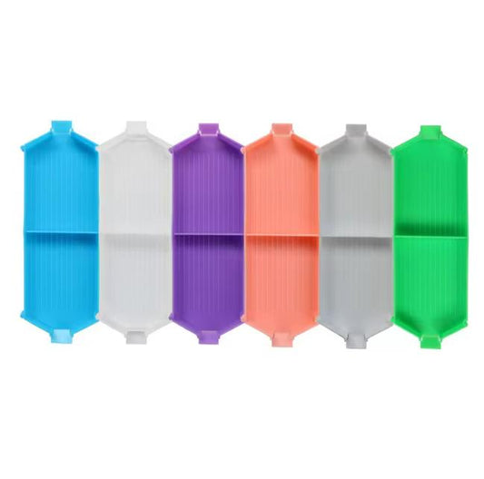 Rhinestone Sorting Trays. Six stunning colours. Essential rhinestone tool. diamondart trays