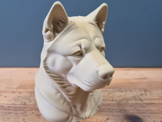 American Akita Bust