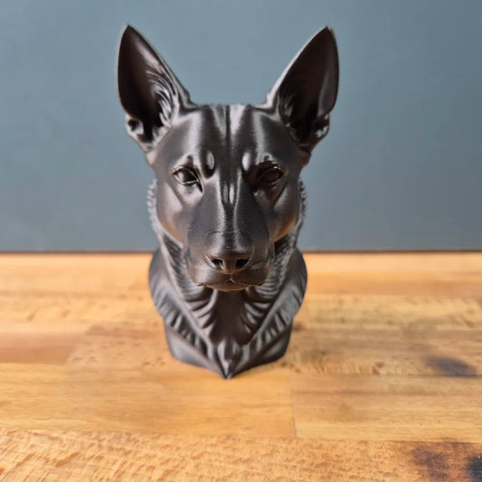 Australian Kelpie Bust