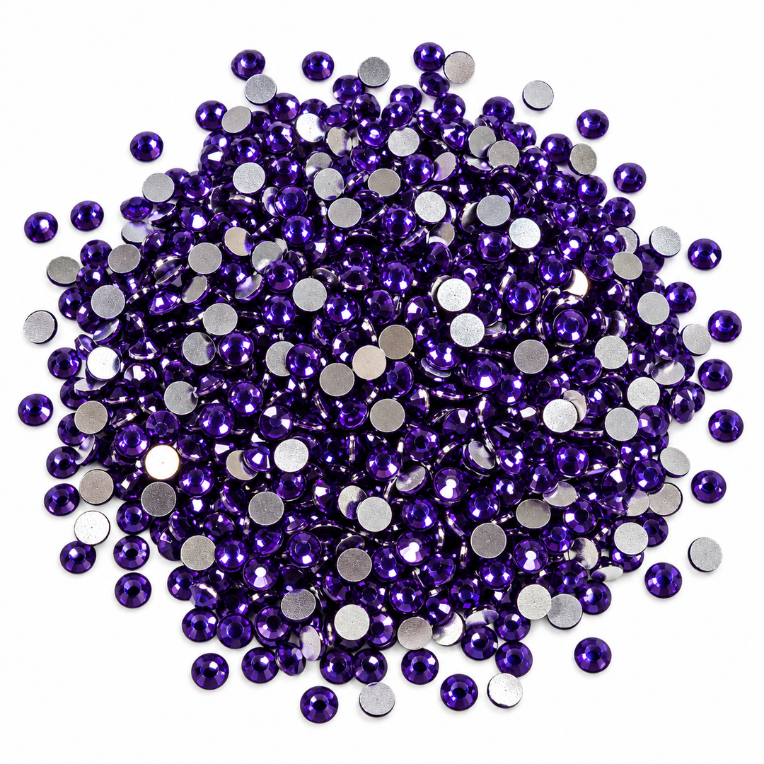 10,000 Rhinestones - 3mm Resin Flatback